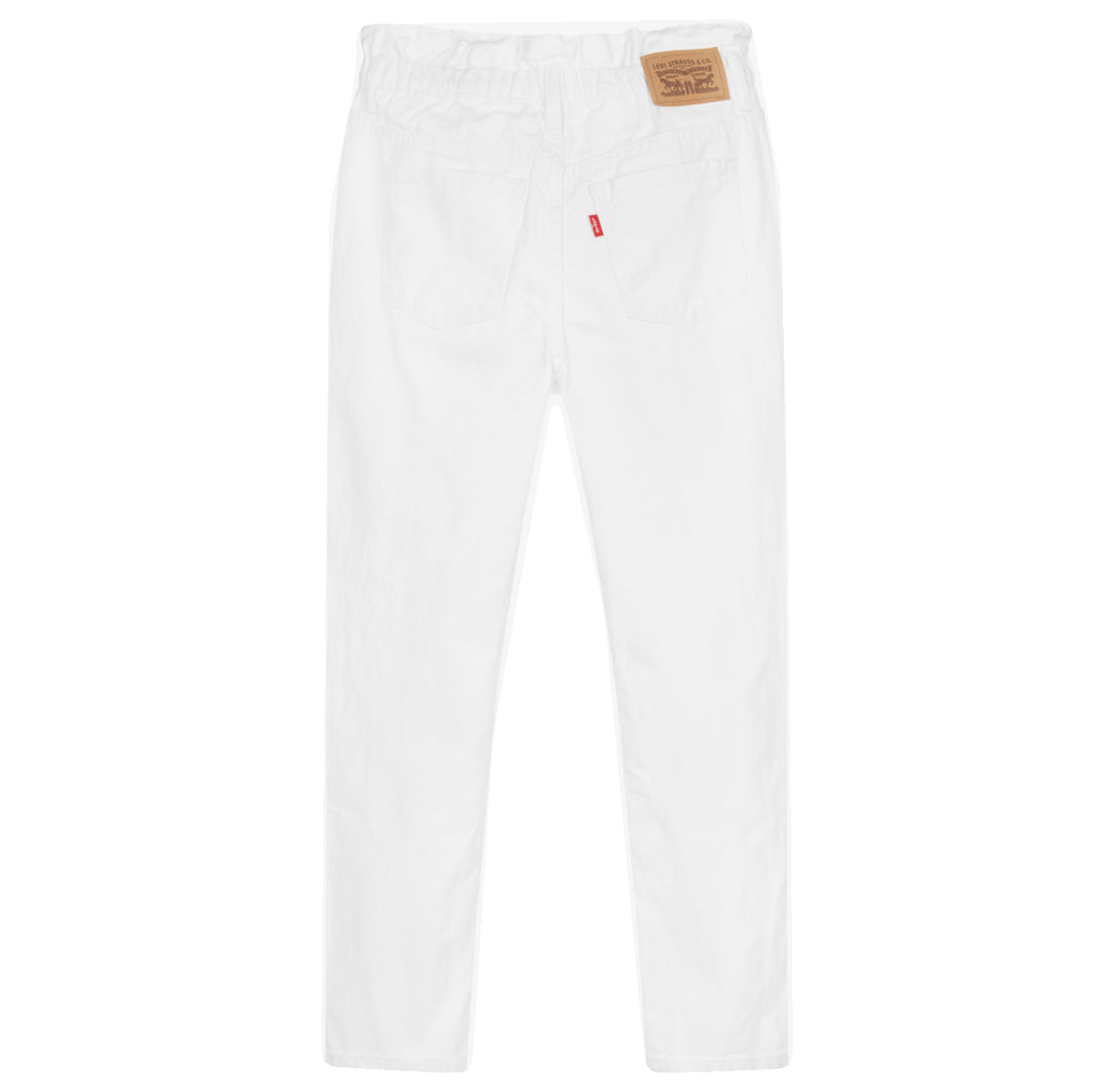 LEVI'S KIDS-GIRLS HIGH LOOSE JEANS WHITE