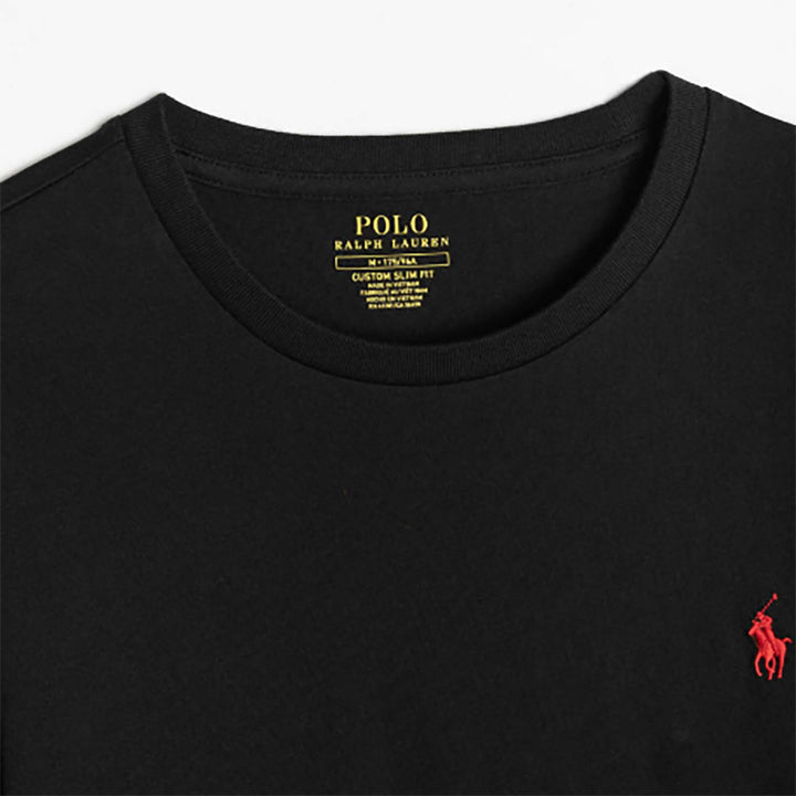 Ralph Lauren Custom Slim Fit T-Shirt Black