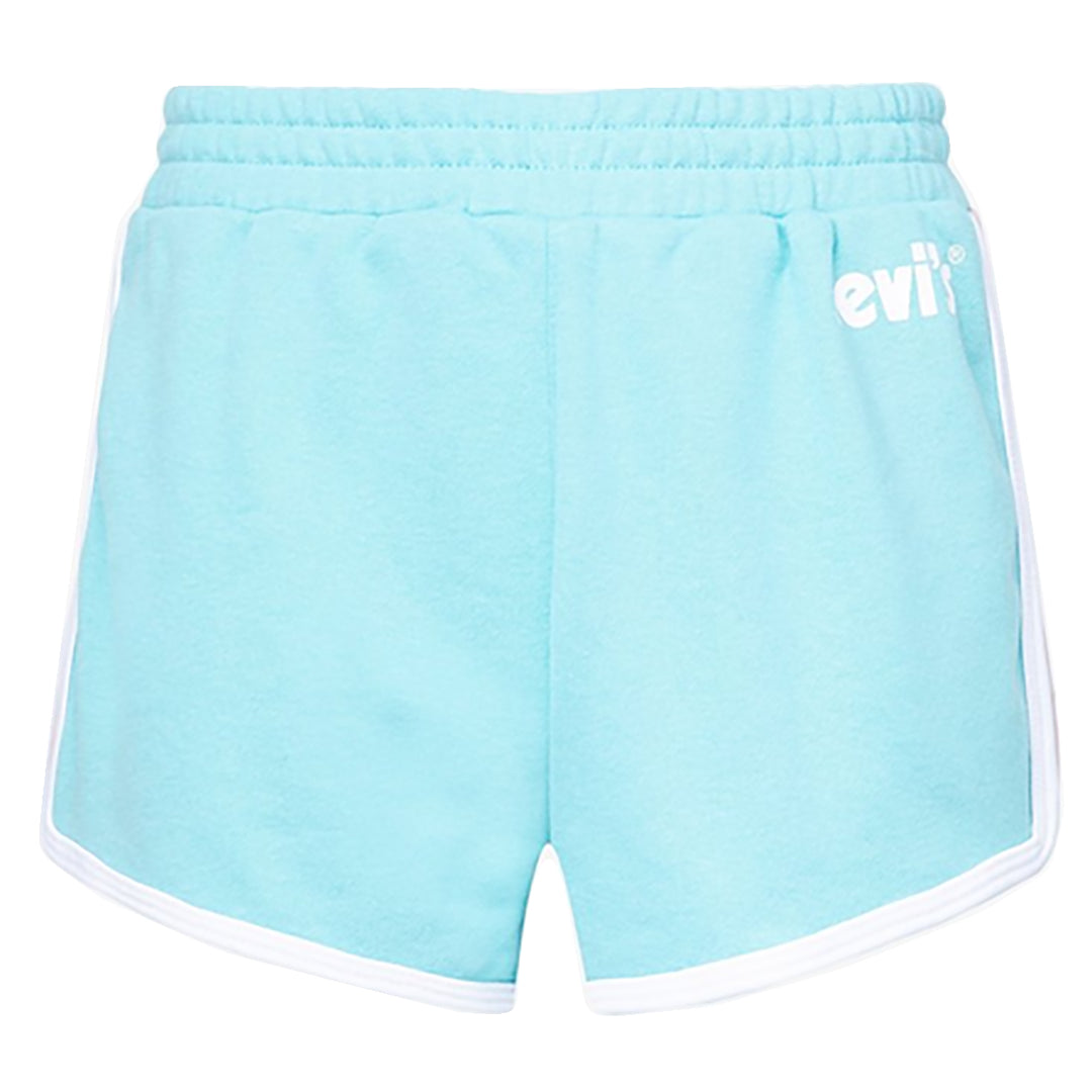 LEVIS KIDS-GIRLS FRENCH TERRY SHORTS SKY BLUE