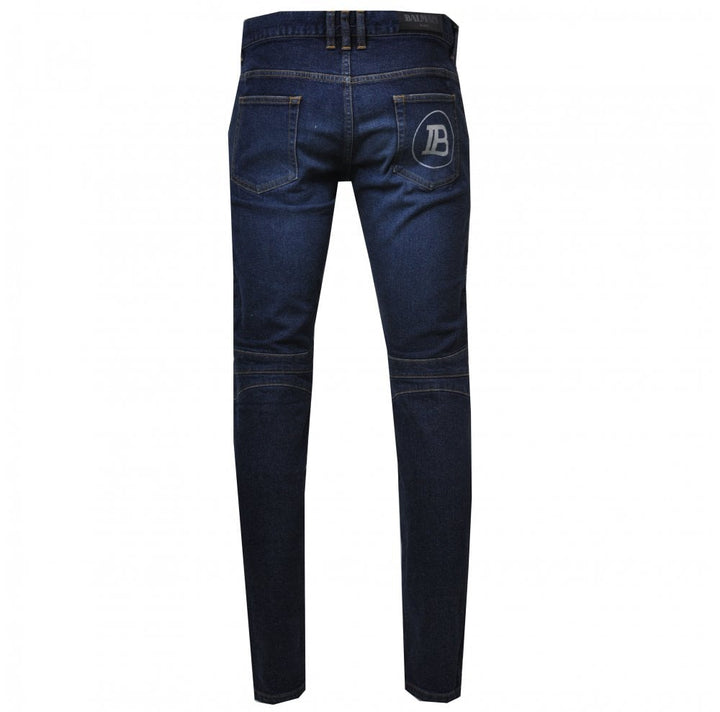 Balmain Distressed Slim Jeans