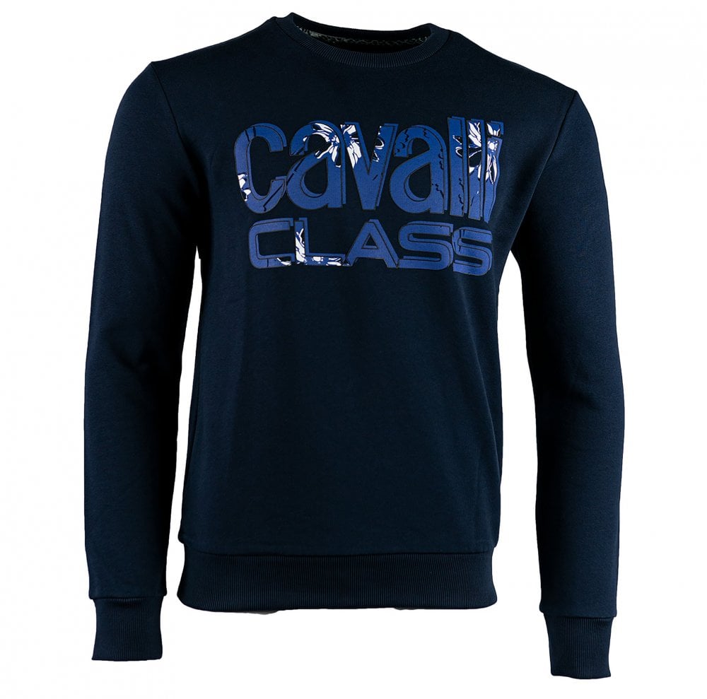 Cavalli Class Sweatshirt Navy