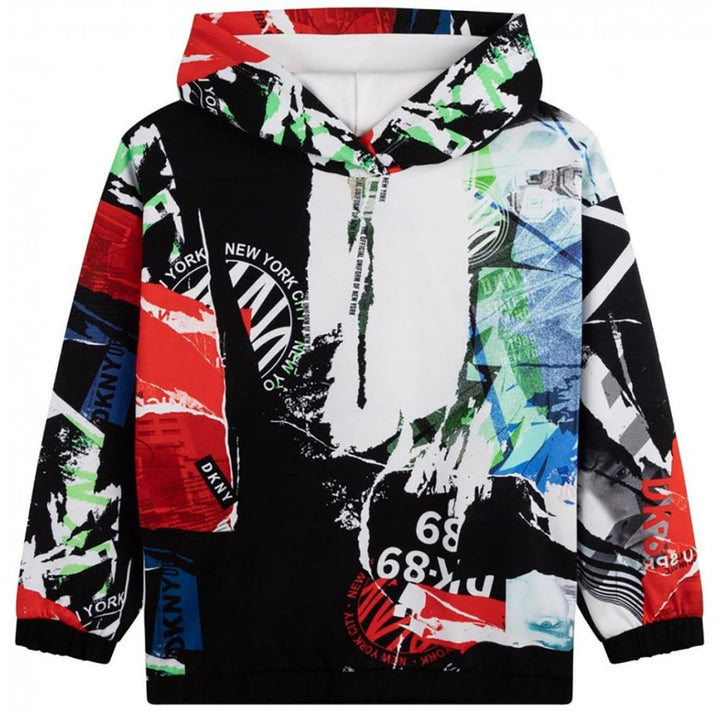 DKNY boys Hooded Sweatshirt