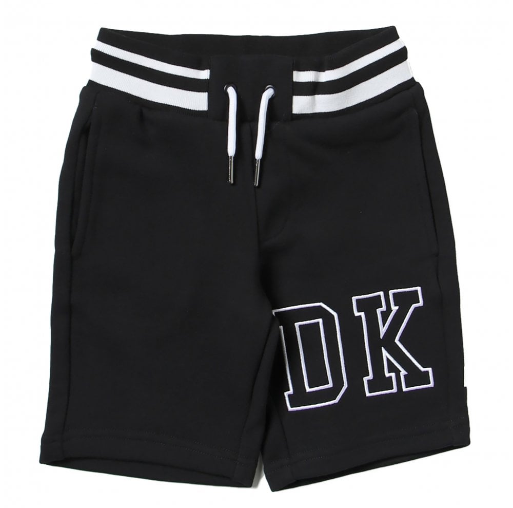 DKNY boys Letter Logo Shorts