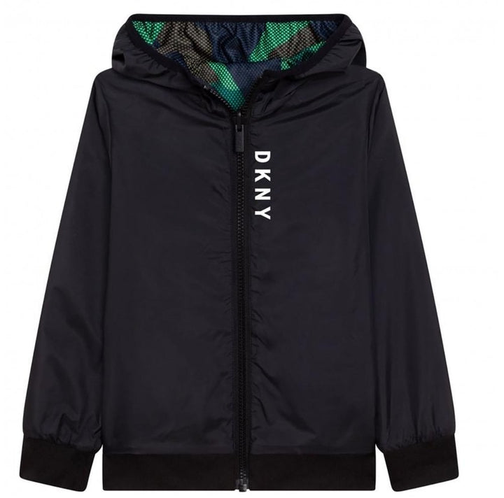 DKNY boys Reversible Camo Jacket