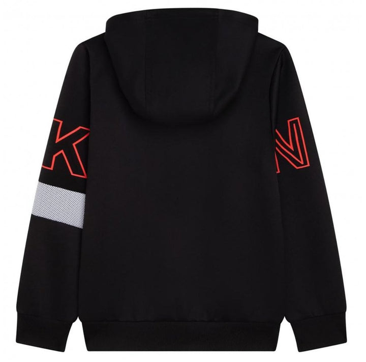 DKNY boys Stripe Zip Hoodie