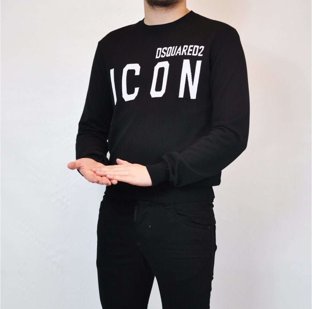 Dsquared2 Icon Knitted Sweatshirt