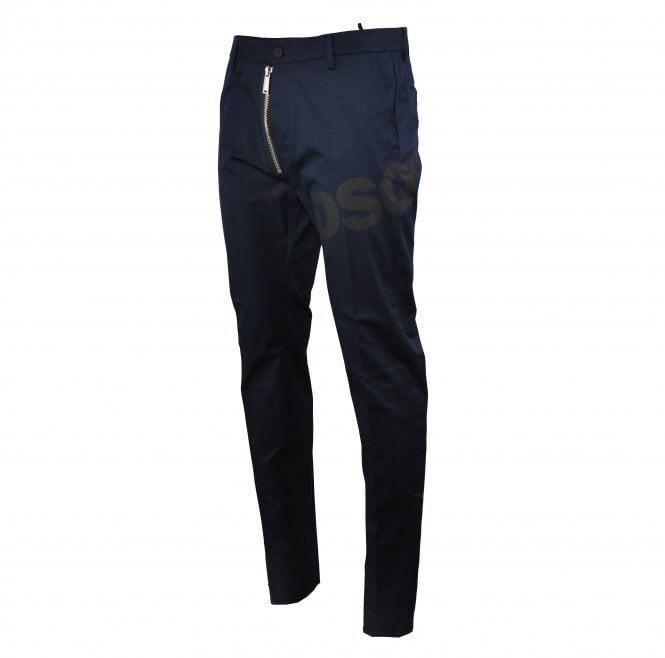 Dsquared2 Trousers Admiral Fit Navy