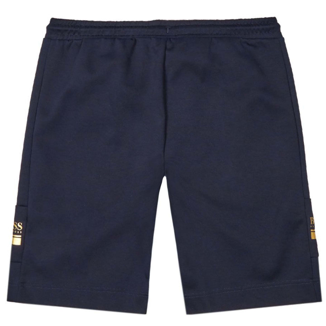 Hugo Boss Headlo Navy/Gold Shorts