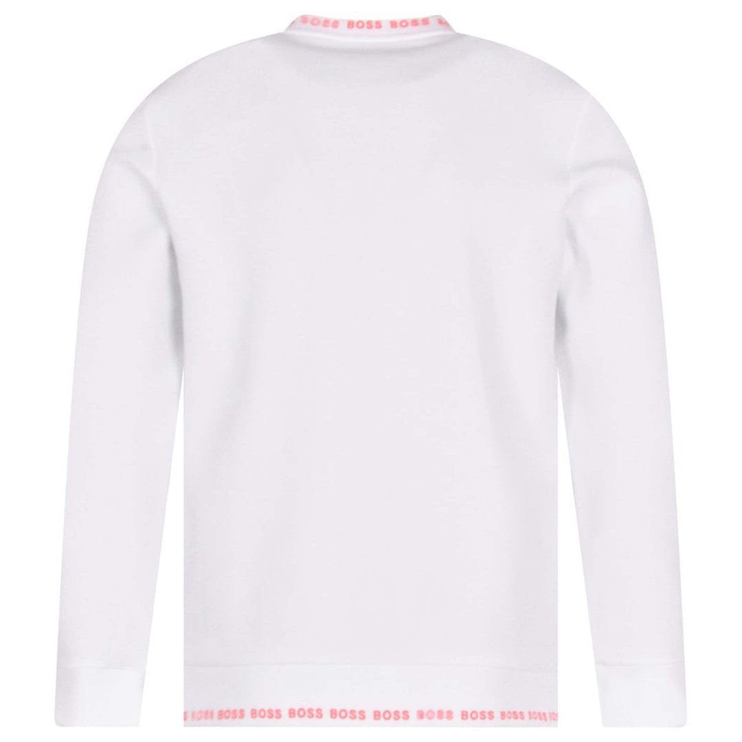 Hugo Boss Salbo 1 White Sweatshirt