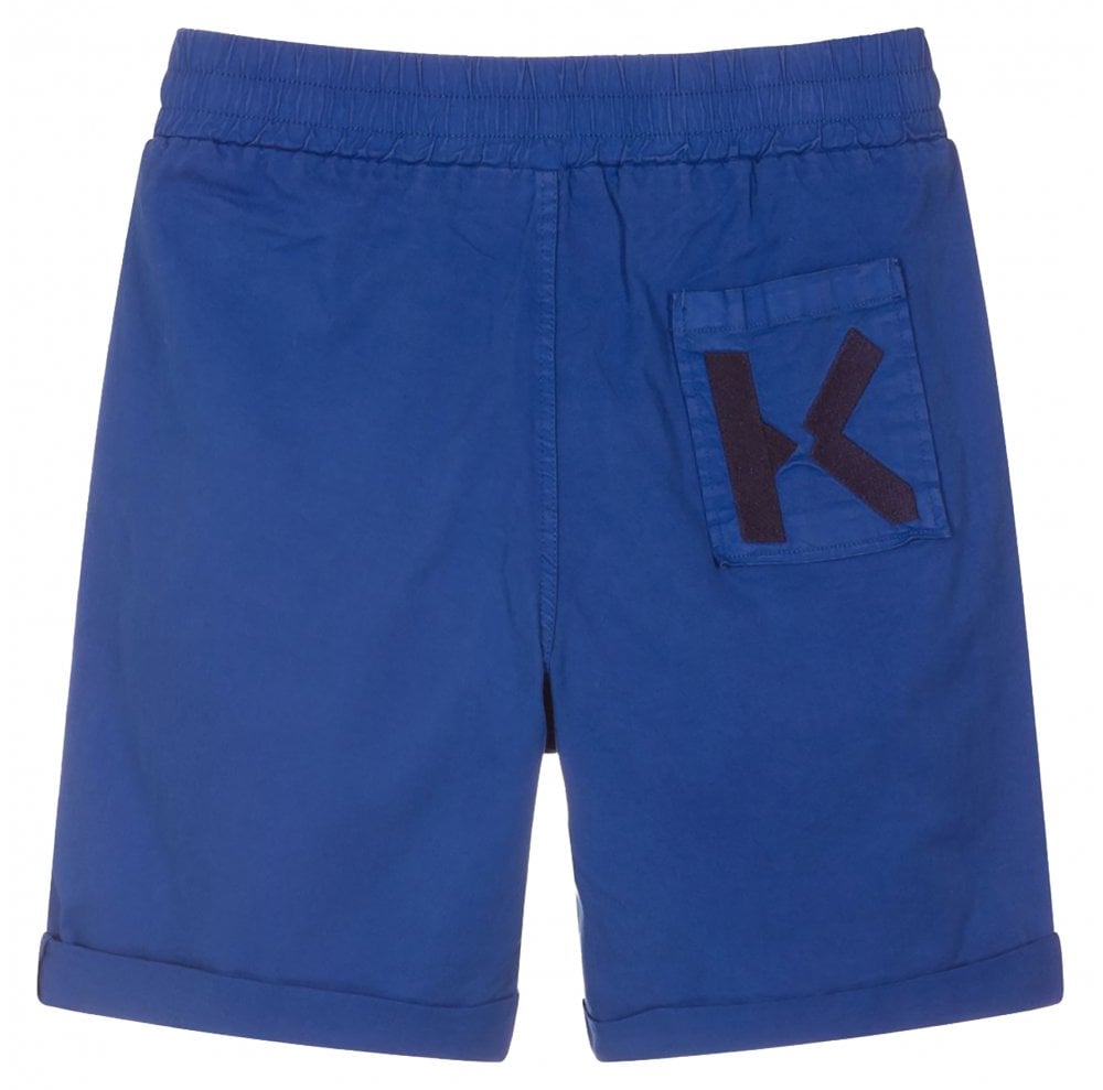 Kenzo Kids Kenzo boys Embroidered Logo Shorts