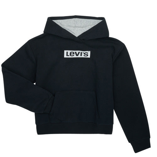 Levis kids girls classic box logo hoodie black