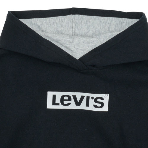 Levis kids girls classic box logo hoodie black