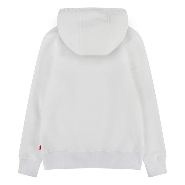 Levis embroidered logo hoodie white