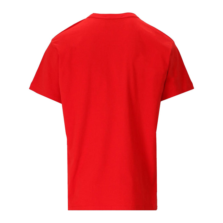 Versace Jeans Couture new v-emblem logo t-shirt red