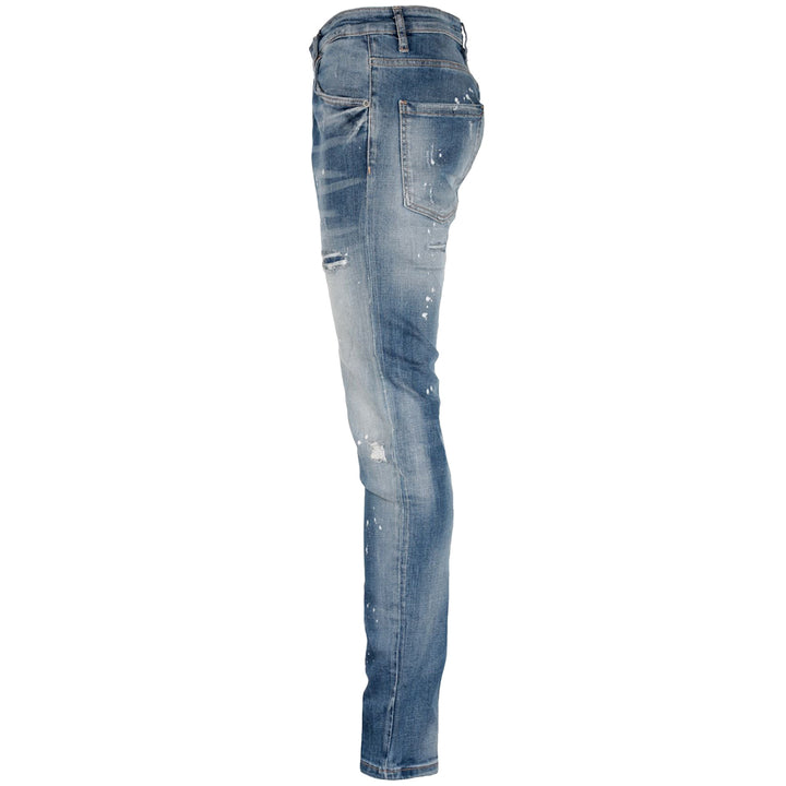 7TH HVN Super Ripped Bleach Jeans Light Wash