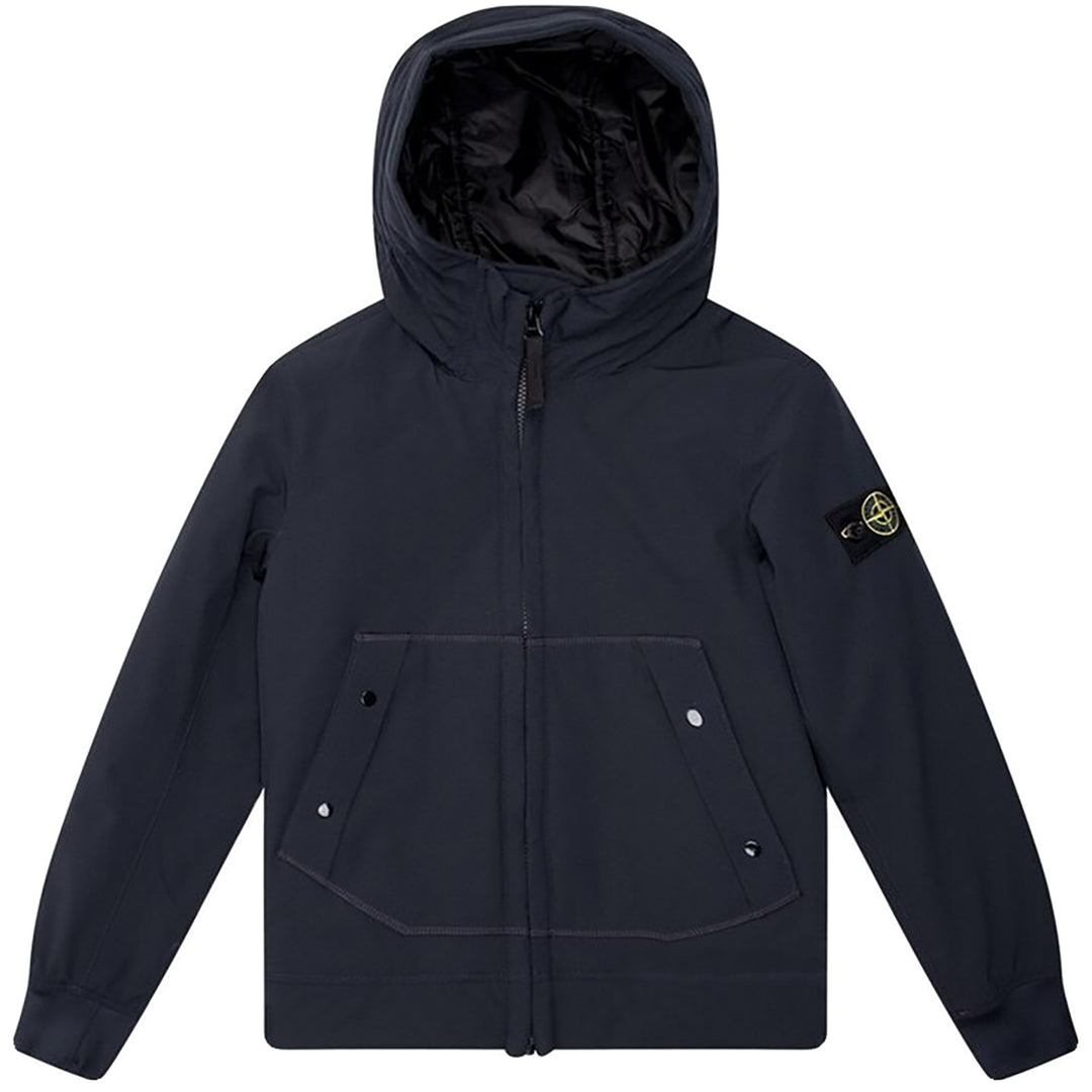 STONE ISLAND JUNIOR SOFT SHELL JACKET NAVY – Maze Fashion