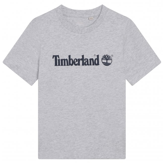 Timberland Kids Classic Logo T-shirt Grey