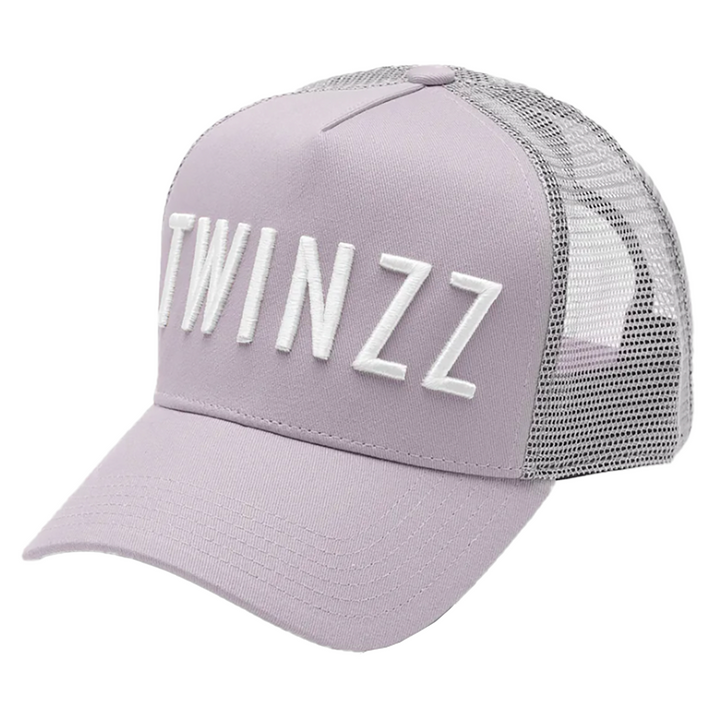 Twinzz cotton mesh trucker lilac