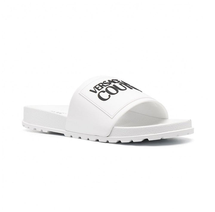 Versace Jeans Couture Logo-Print Sliders